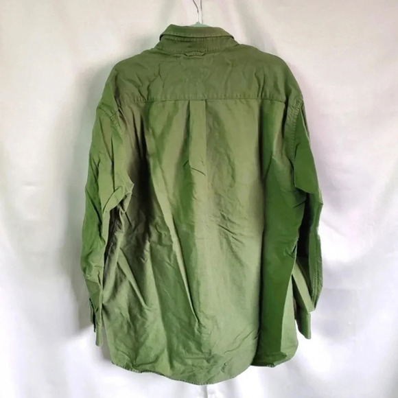 VINTAGE TOMMY HILFIGER | Button Down Shirt in Green sz XL - Picture 3 of 7
